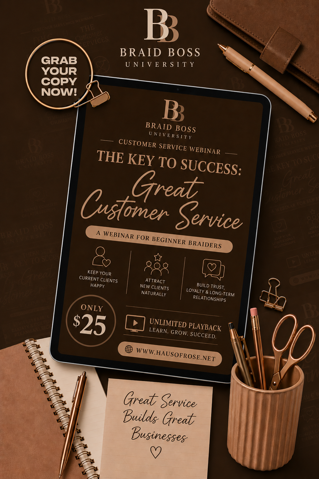 CUSTOMER SERVICE WEBINAR